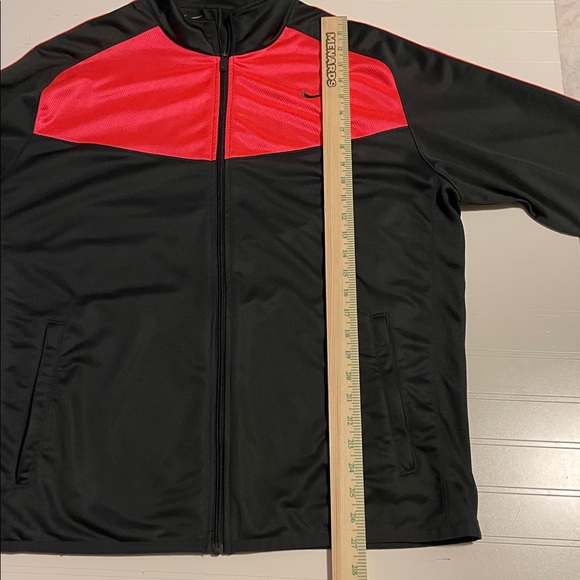 NIKE EPIC TRAINING BLACK PINK FULL ZIP LONG SLEEVE JACKET MENS XL 519534-062 - Picture 9 of 9